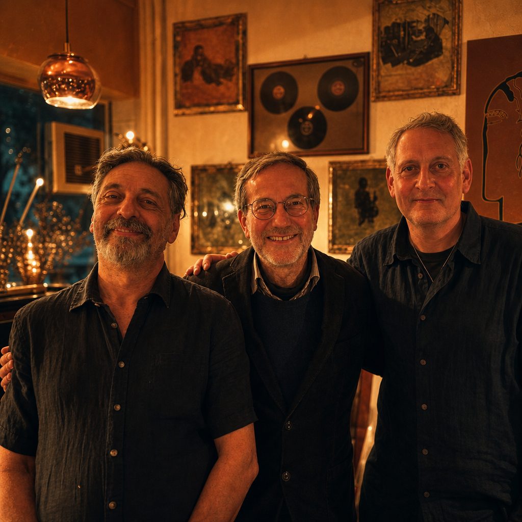 The trio at Modi Berlin